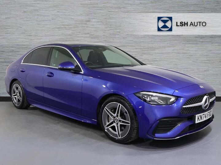 Mercedes-Benz C Class 1.5 C200h MHEV AMG Line G-Tronic+ Euro 6 (s/s) 4dr