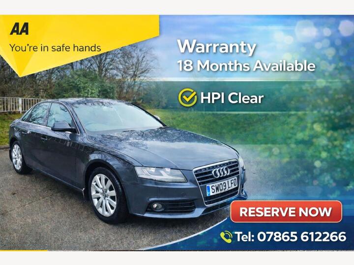 Audi A4 2.0 TDI Executive SE Euro 4 4dr