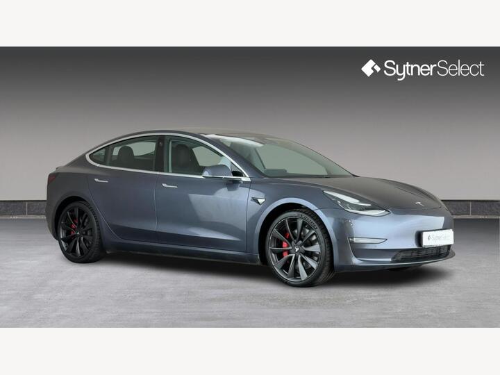 Tesla Model 3 (Dual Motor) Performance Auto 4WDE 4dr (Performance Upgrade) Tesla Model 3 (Dual Motor) Performance Auto 4WDE 4dr (Performance Upgrade)