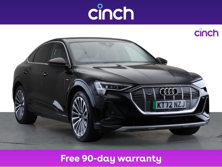 Audi E-tron 50 S Line Sportback Auto Quattro 5dr 71.2kWh (11kW Charger)