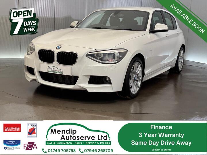 BMW 1 Series 1.6 116i M Sport Hatchback 5dr Petrol Auto Euro 5 (s/s) (136 Ps)