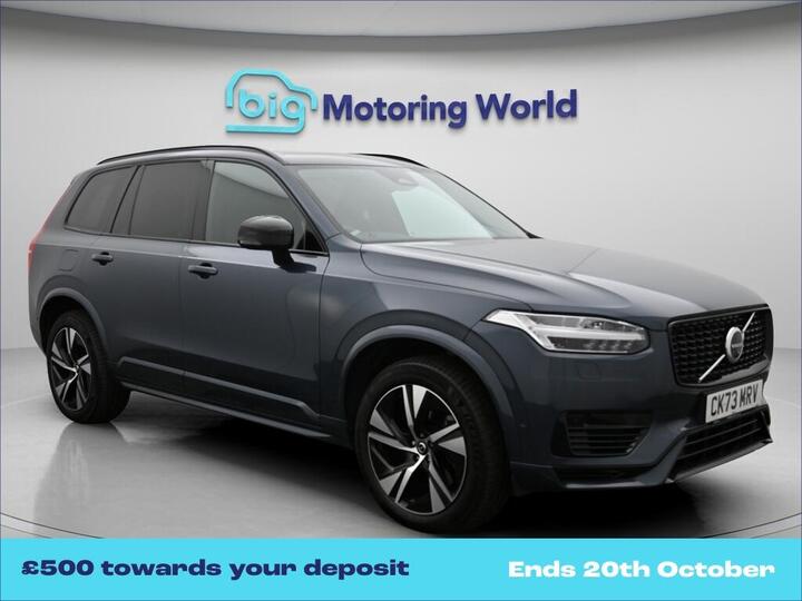 Volvo XC90 2.0h T8 Recharge 18.8kWh Plus Auto 4WD Euro 6 (s/s) 5dr