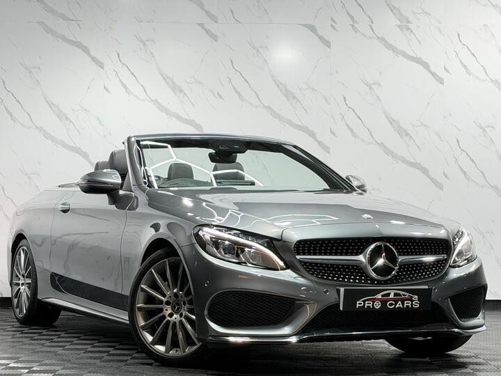 Mercedes-Benz C Class 2.1 C220d AMG Line (Premium Plus) Cabriolet G-Tronic+ Euro 6 (s/s) 2dr
