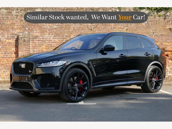Jaguar F-PACE 5.0 V8 SVR Quickshift AWD Euro 6 (s/s) 5dr