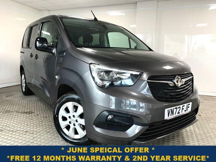 Vauxhall COMBO LIFE 1.5 Turbo D SE Euro 6 (s/s) 5dr Vauxhall COMBO LIFE 1.5 Turbo D SE Euro 6 (s/s) 5dr