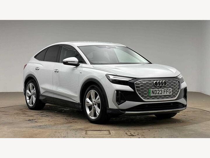 Audi Q4 E-tron Sportback 40 S Line Sportback Auto 5dr 82kWh Audi Q4 E-tron Sportback 40 S Line Sportback Auto 5dr 82kWh