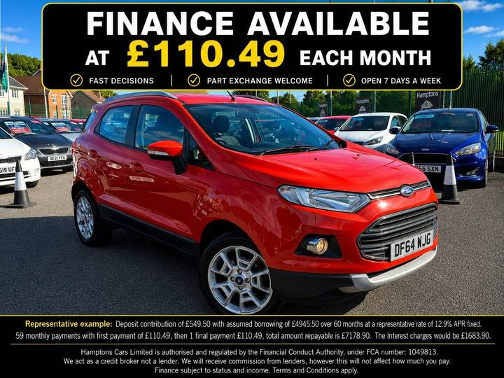 Ford EcoSport 1.5 Titanium 2WD Euro 5 5dr
