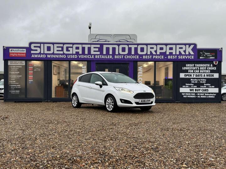 Ford Fiesta 1.0T EcoBoost Titanium Euro 6 (s/s) 5dr