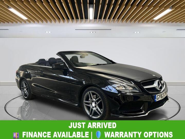 Mercedes-Benz E-CLASS 2.1 E220 CDI AMG Sport Cabriolet G-Tronic+ Euro 5 (s/s) 2dr Mercedes-Benz E-CLASS 2.1 E220 CDI AMG Sport Cabriolet G-Tronic+ Euro 5 (s/s) 2dr