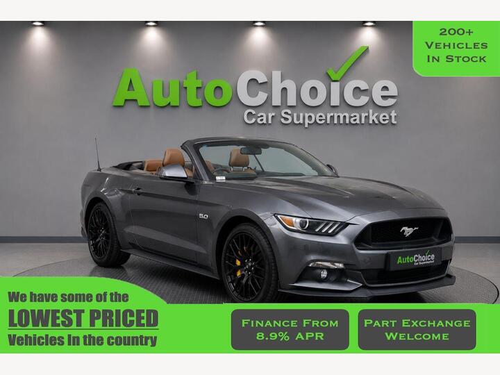 Ford MUSTANG 5.0 V8 GT SelShift Euro 6 2dr