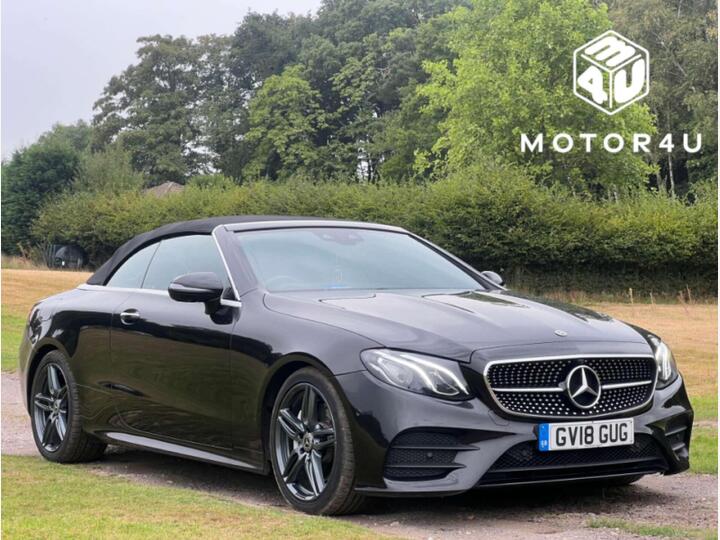 Mercedes-Benz E-CLASS 2.0 E220d AMG Line (Premium) Cabriolet G-Tronic+ Euro 6 (s/s) 2dr Mercedes-Benz E-CLASS 2.0 E220d AMG Line (Premium) Cabriolet G-Tronic+ Euro 6 (s/s) 2dr