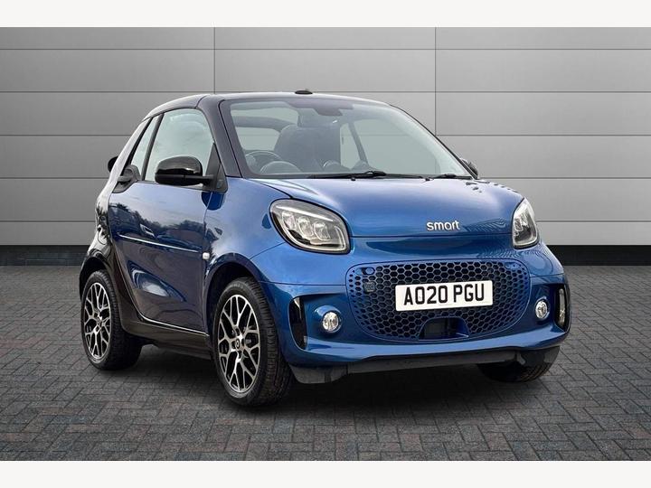 Smart Fortwo 17.6kWh Prime Exclusive Cabriolet Auto 2dr (22kW Charger)