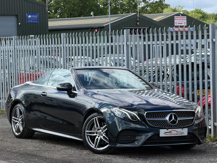Mercedes-Benz E Class 2.0 E220d AMG Line (Premium) Cabriolet G-Tronic+ Euro 6 (s/s) 2dr