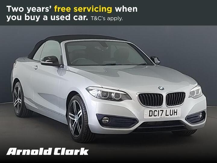 BMW 2 Series 2.0 220d Sport Euro 6 (s/s) 2dr