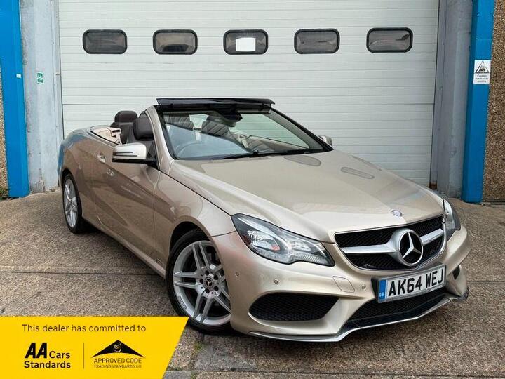 Mercedes-Benz E Class 2.1 E220 BlueTEC AMG Line Cabriolet G-Tronic+ Euro 6 (s/s) 2dr Mercedes-Benz E Class 2.1 E220 BlueTEC AMG Line Cabriolet G-Tronic+ Euro 6 (s/s) 2dr