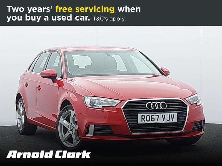 Audi A3 2.0 TFSI Sport Sportback S Tronic Euro 6 (s/s) 5dr