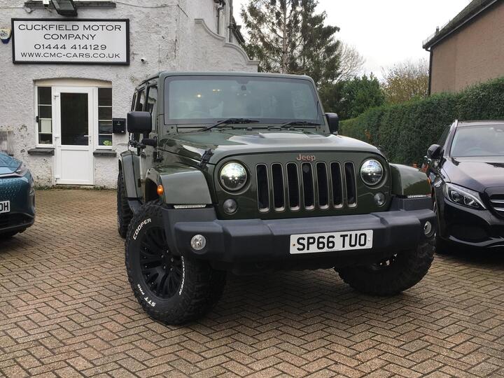 Jeep Wrangler 3.6 V6 75th Anniversary Auto 4WD Euro 6 4dr Jeep Wrangler 3.6 V6 75th Anniversary Auto 4WD Euro 6 4dr