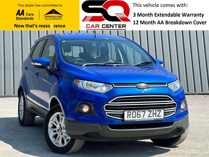 Ford EcoSport 1.0T EcoBoost Zetec 2WD Euro 6 (s/s) 5dr