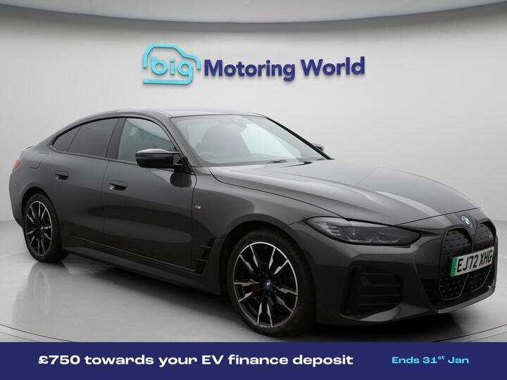 BMW I4 M50 83.9kWh Gran Coupe Auto 4WD 5dr