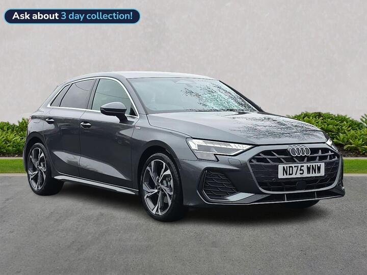 Audi A3 1.5 TFSI S Line Sportback S Tronic Euro 6 (s/s) 5dr