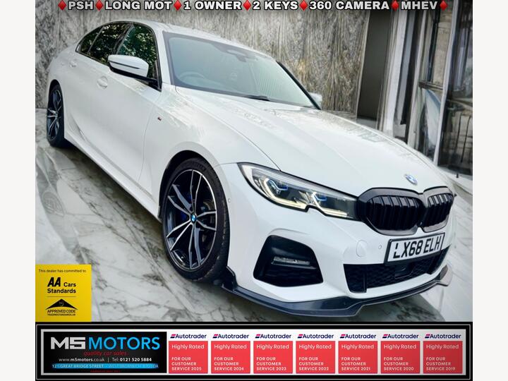 BMW 3 Series 2.0 330i M Sport Saloon 4dr Petrol Auto Euro 6 (s/s) (258 Ps) BMW 3 Series 2.0 330i M Sport Saloon 4dr Petrol Auto Euro 6 (s/s) (258 Ps)