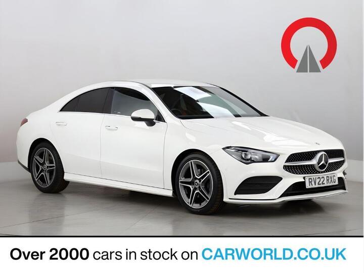 Mercedes-Benz CLA CLASS 1.3 CLA180 AMG Line (Premium 2) Coupe 7G-DCT Euro 6 (s/s) 4dr Mercedes-Benz CLA CLASS 1.3 CLA180 AMG Line (Premium 2) Coupe 7G-DCT Euro 6 (s/s) 4dr