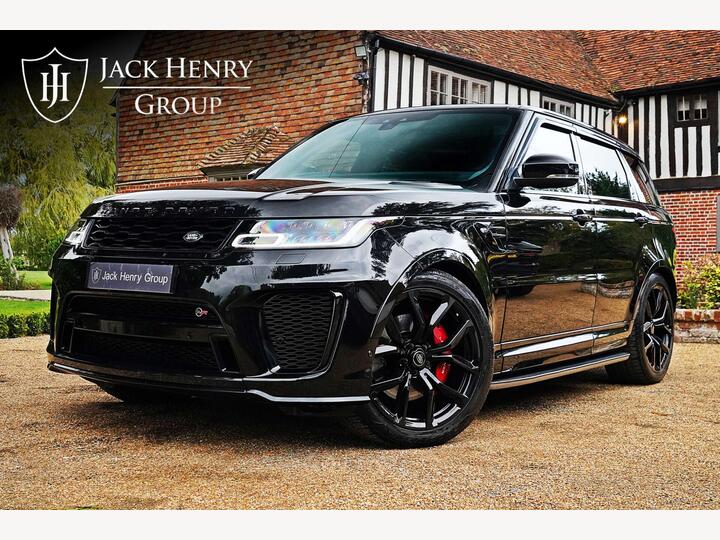 Land Rover RANGE ROVER SPORT 5.0 P575 V8 SVR Auto 4WD Euro 6 (s/s) 5dr