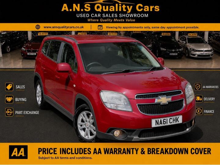 Chevrolet Orlando 1.8 LT Auto Euro 5 5dr