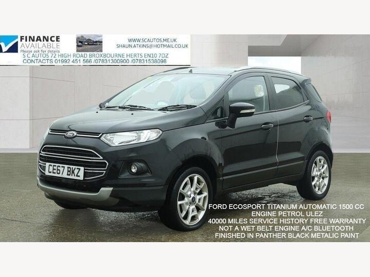 Ford EcoSport 1.5 Titanium Powershift 2WD Euro 5 5dr
