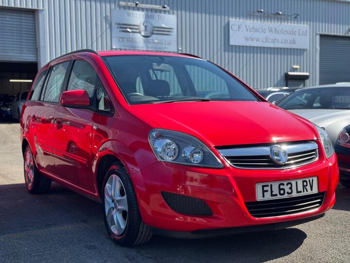 Vauxhall Zafira 1.6 16V Exclusiv Euro 5 5dr