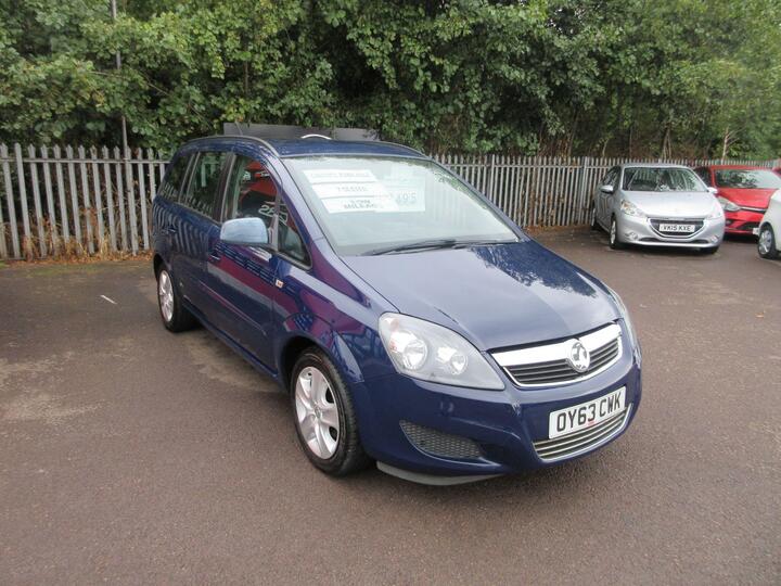 Vauxhall Zafira 1.6 16V Exclusiv Euro 5 5dr
