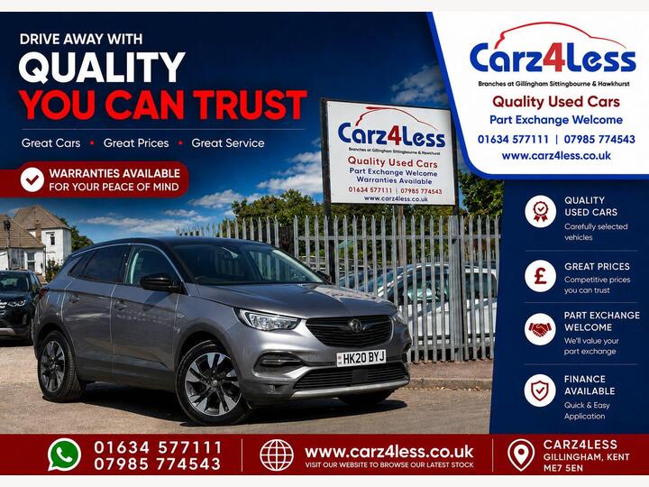 Vauxhall Grandland X 1.5 Turbo D SRi Nav Auto Euro 6 (s/s) 5dr