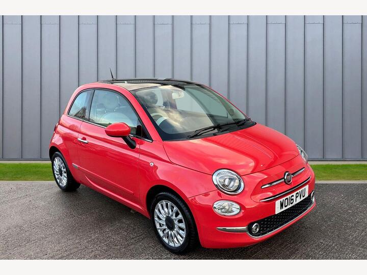 Fiat 500 1.2 Lounge Euro 6 (s/s) 3dr