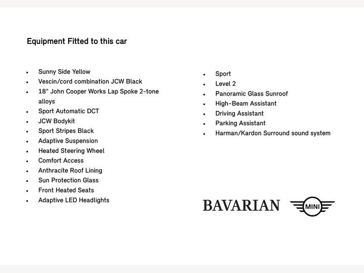 MINI Hatch 2.0S Sport Steptronic Euro 6 (s/s) 3dr