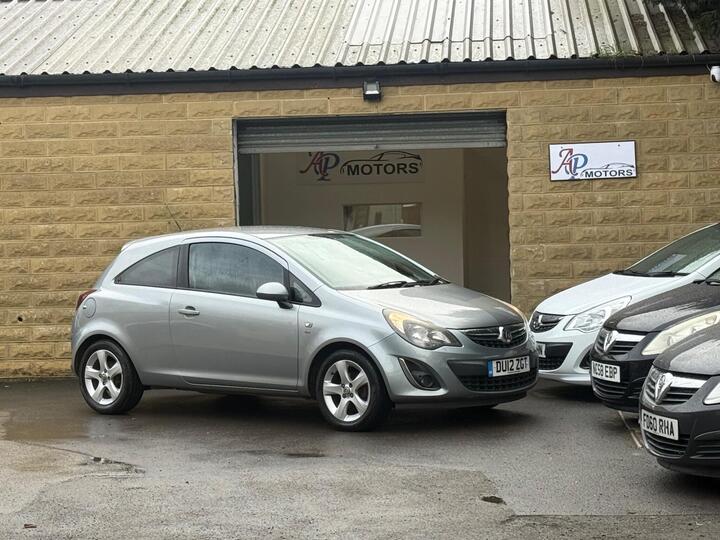 Vauxhall Corsa 1.2i EcoFLEX 16V SXi Euro 5 (s/s) 3dr (A/C)