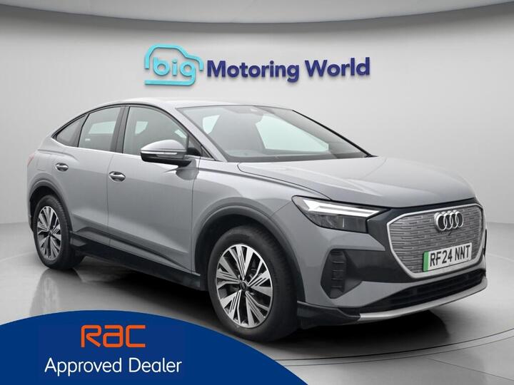 Audi Q4 E-tron 45 Sport Sportback Auto 5dr 82kWh Audi Q4 E-tron 45 Sport Sportback Auto 5dr 82kWh