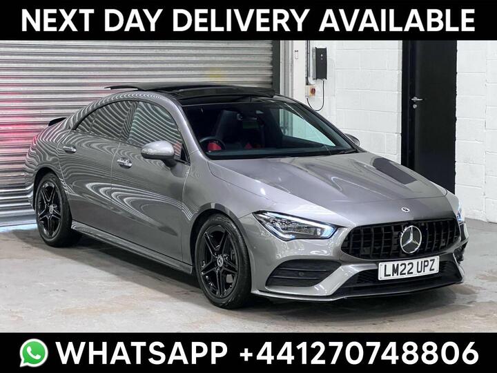 Mercedes-Benz CLA 1.3 CLA180 AMG Line (Premium Plus 2) Coupe 7G-DCT Euro 6 (s/s) 4dr Mercedes-Benz CLA 1.3 CLA180 AMG Line (Premium Plus 2) Coupe 7G-DCT Euro 6 (s/s) 4dr