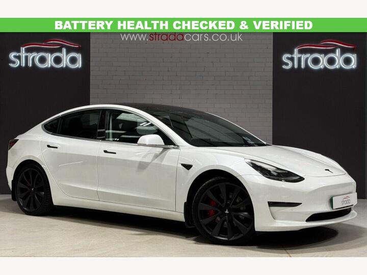 Tesla Model 3 (Dual Motor) Performance Auto 4WDE 4dr (Performance Upgrade) Tesla Model 3 (Dual Motor) Performance Auto 4WDE 4dr (Performance Upgrade)