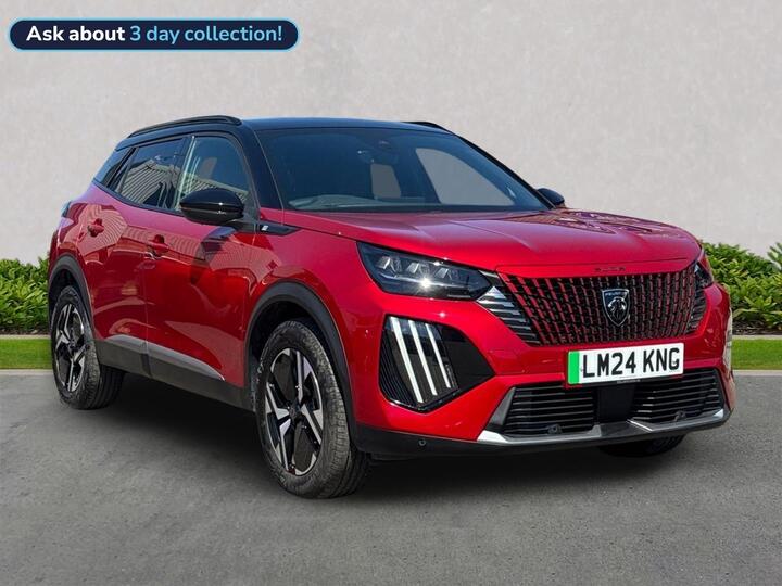 Peugeot 2008 50kWh GT Auto 5dr (7kW Charger)