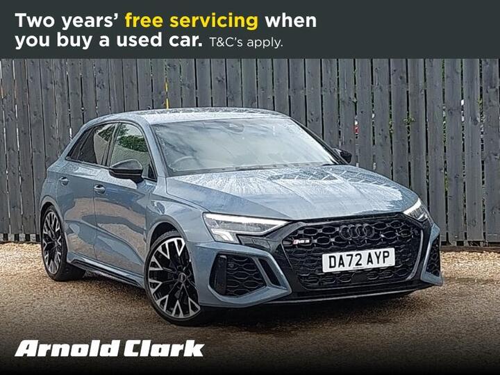 Audi RS3 2.5 TFSI Sportback S Tronic Quattro Euro 6 (s/s) 5dr