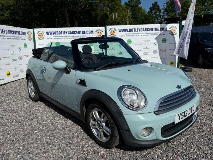 MINI CONVERTIBLE 1.6 One Euro 5 2dr MINI CONVERTIBLE 1.6 One Euro 5 2dr