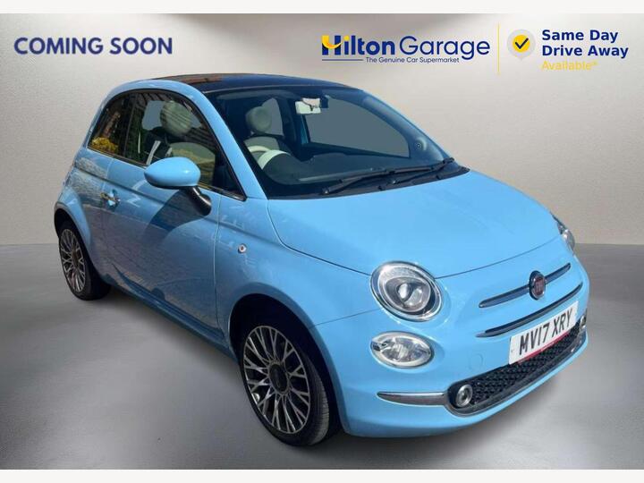 Fiat 500 1.2 Lounge Euro 6 (s/s) 3dr
