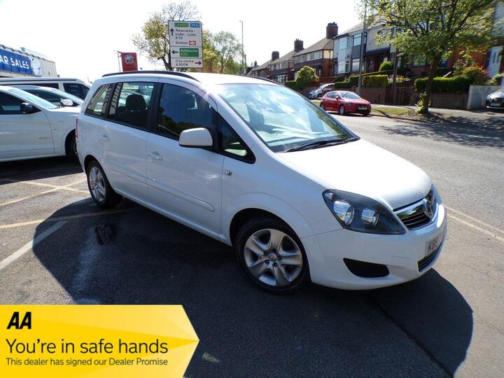 Vauxhall ZAFIRA 1.6 16V Exclusiv Euro 5 5dr