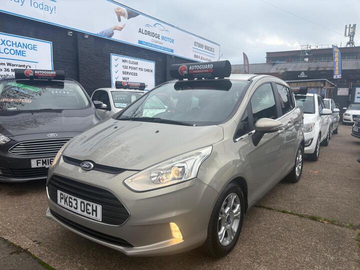 Ford B-Max 1.0T EcoBoost Zetec Euro 5 5dr