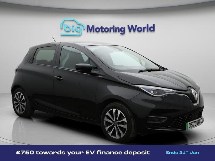 Renault Zoe R135 52kWh GT Line Auto 5dr (i, Rapid Charge)