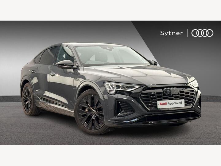 Audi Q8 E-tron 50 Black Edition Sportback Auto Quattro 5dr 95kWh (11kW Charger)
