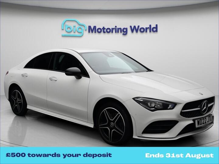 Mercedes-Benz CLA 1.3 CLA250e 15.6kWh AMG Line (Premium) Coupe 8G-DCT Euro 6 (s/s) 4dr