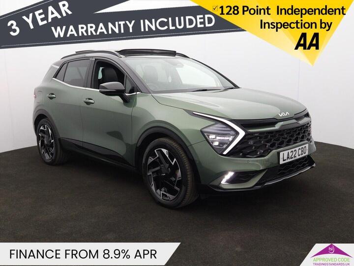 Kia SPORTAGE 1.6 T-GDi 13.8kWh GT-Line S Auto AWD Euro 6 (s/s) 5dr