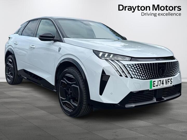 Peugeot E-3008 73kWh GT Auto 5dr (11kW Charger)