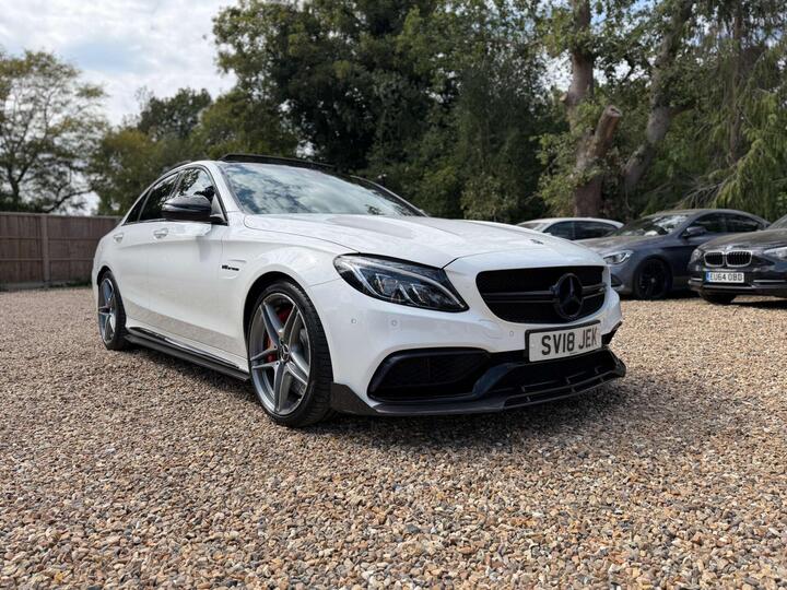 Mercedes-Benz C Class 4.0 C63 V8 BiTurbo AMG S (Premium) SpdS MCT Euro 6 (s/s) 4dr